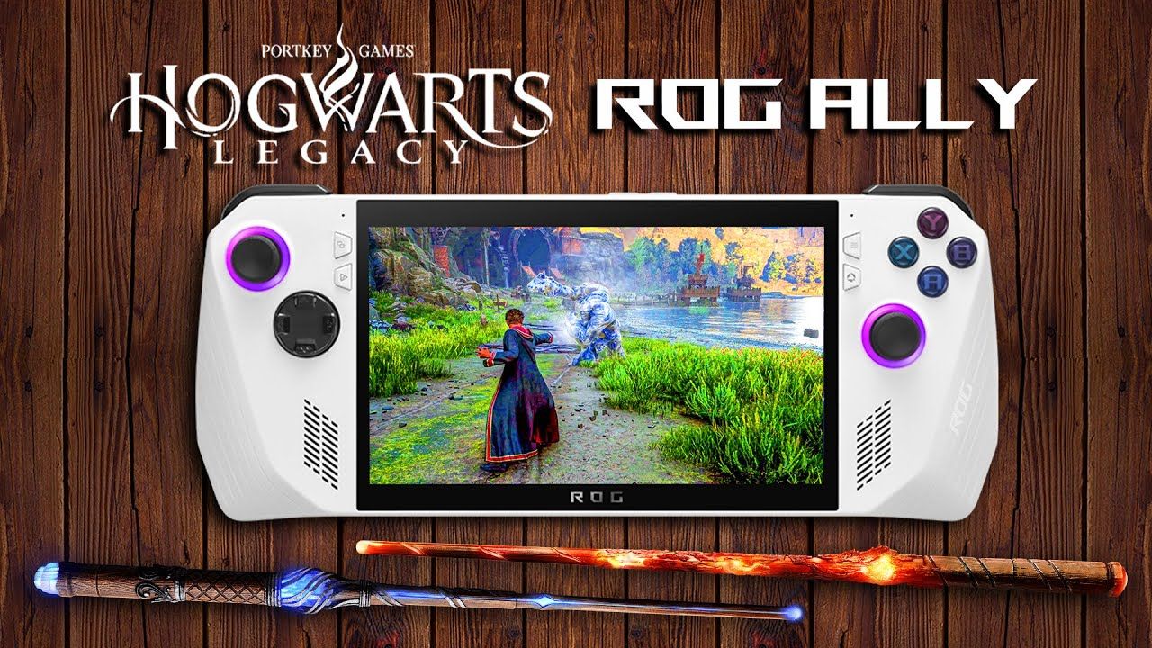Hogwarts Legacy On The ASUS ROG Ally Is So Good, The Best Hand Held For This Game?