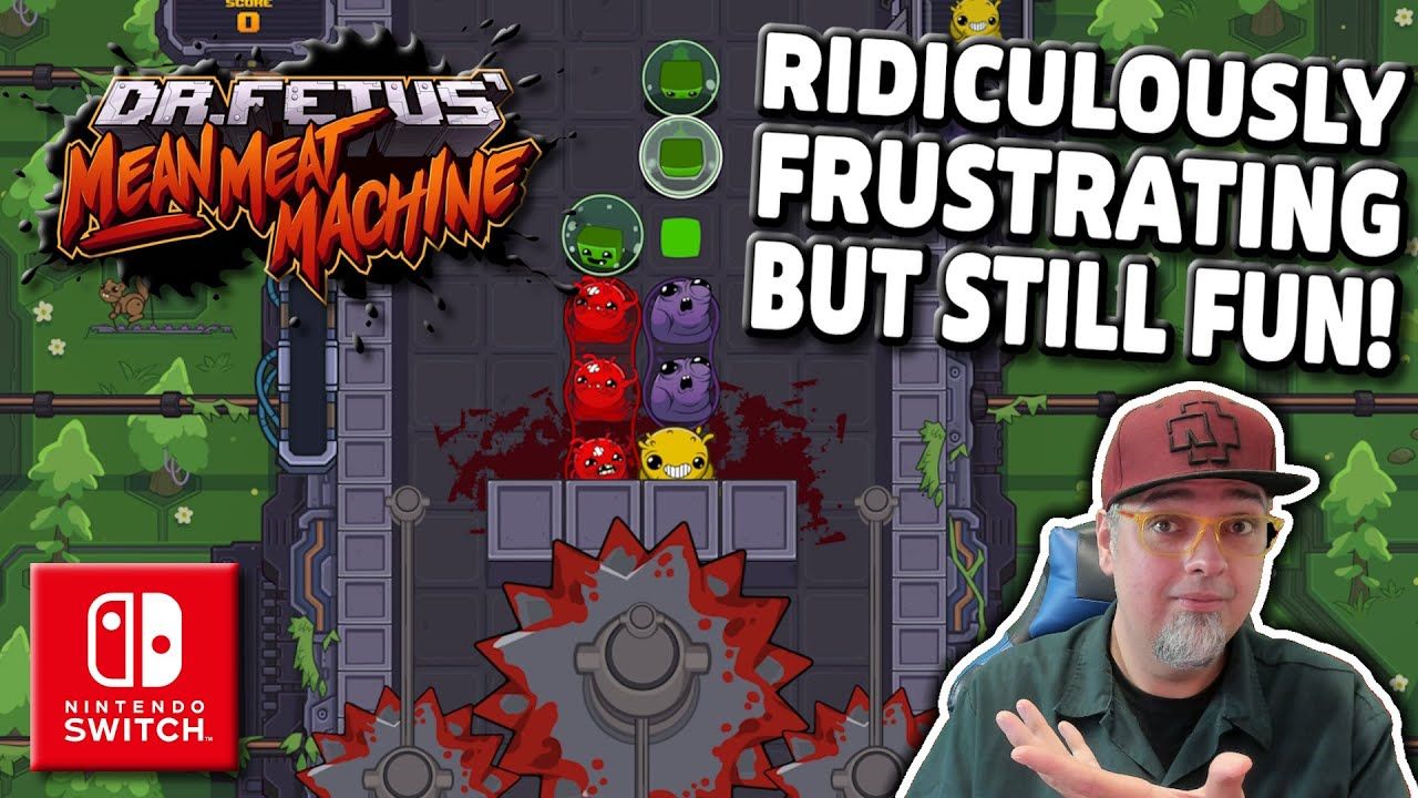 How Can A Game Be This FRUSTRATING But Still FUN! Dr. Fetus’ Mean Meat Machine Nintendo Switch!