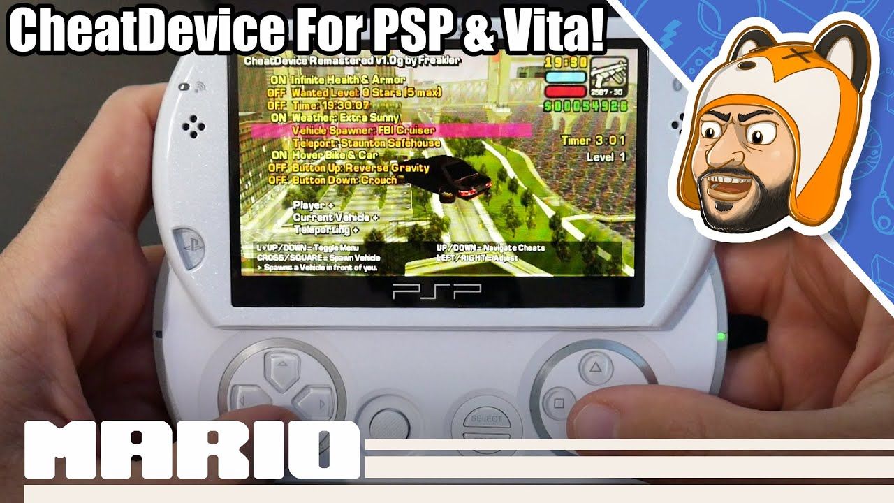 How to Install CheatDevice Remastered for Grand Theft Auto on PSP & Vita!