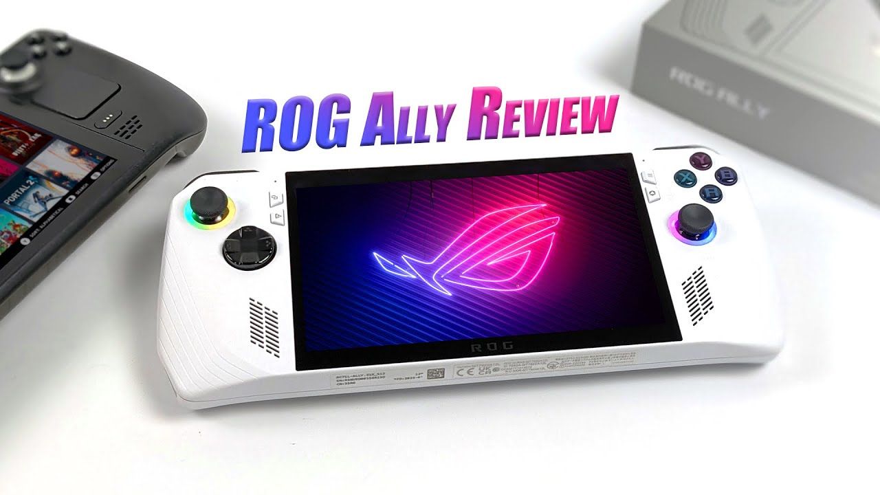 The Best Windows Handheld We’ve Ever Gotten Our Hands On! ASUS ROG Ally Review