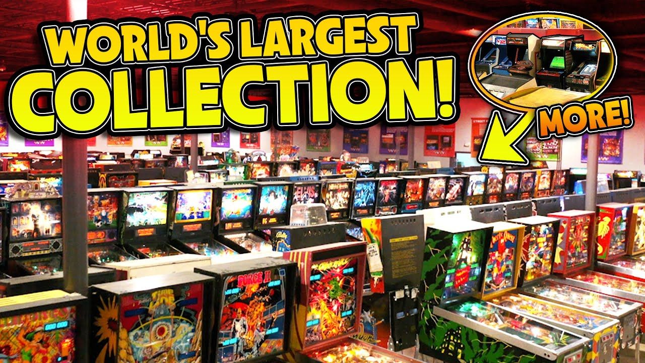 The Biggest Pinball & Arcade Collection on the Planet!?