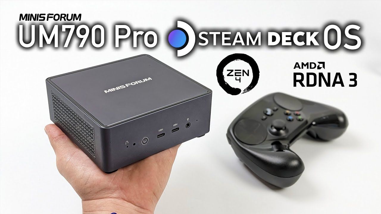 The UM790 Pro Runs Steam Deck OS Like A Champ! An Edge Over Other Mini PCs