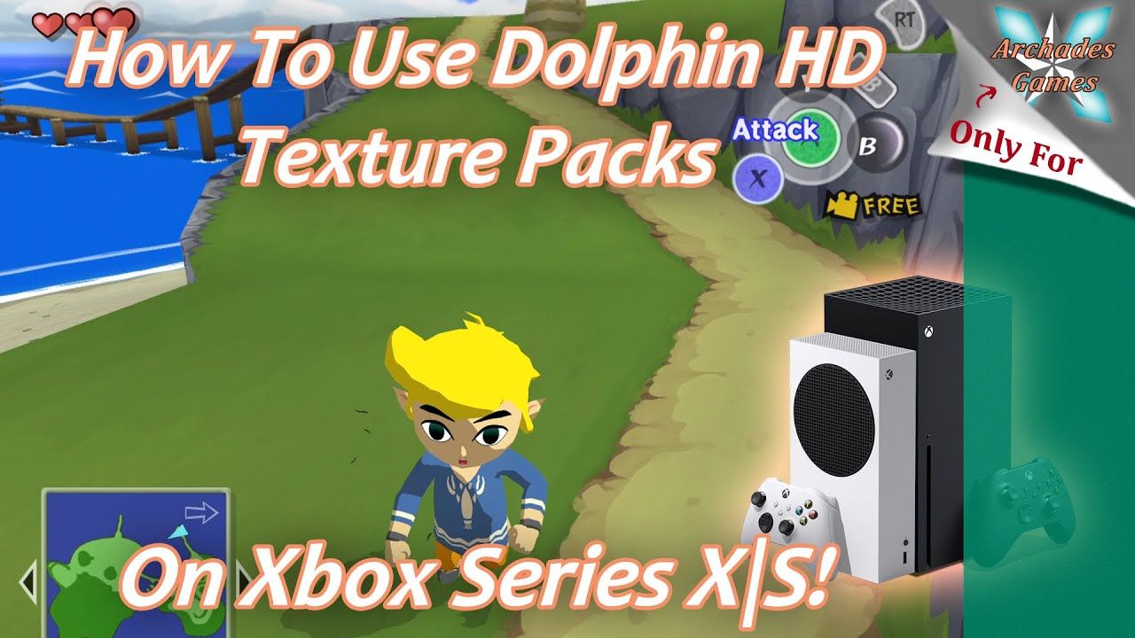 [Xbox Series X|S] Dolphin For UWP HD Texture Packs Setup Guide