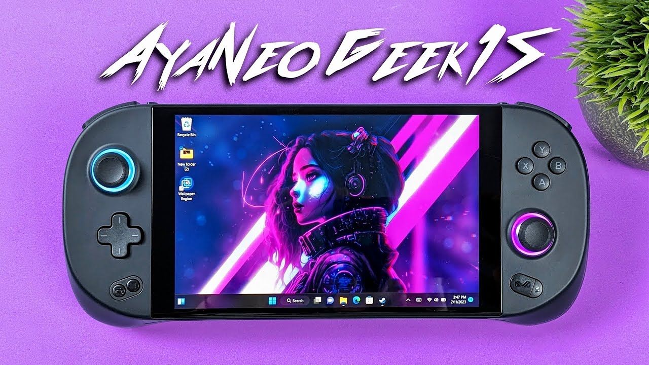 AYANEO GEEK 1S First Look, RDNA3 & Zen 4 Power In The Palm Of Your Hand!