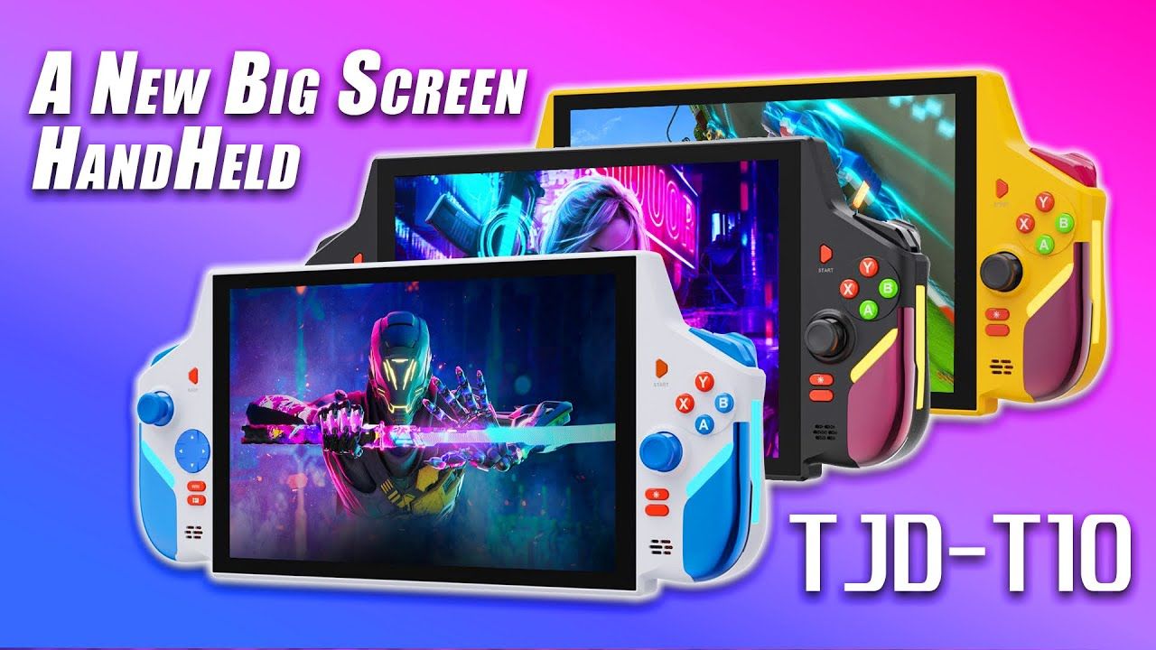 An All-New Big Screen X86 Hand-Held Is Coming Soon! It’s Called The TJD T10