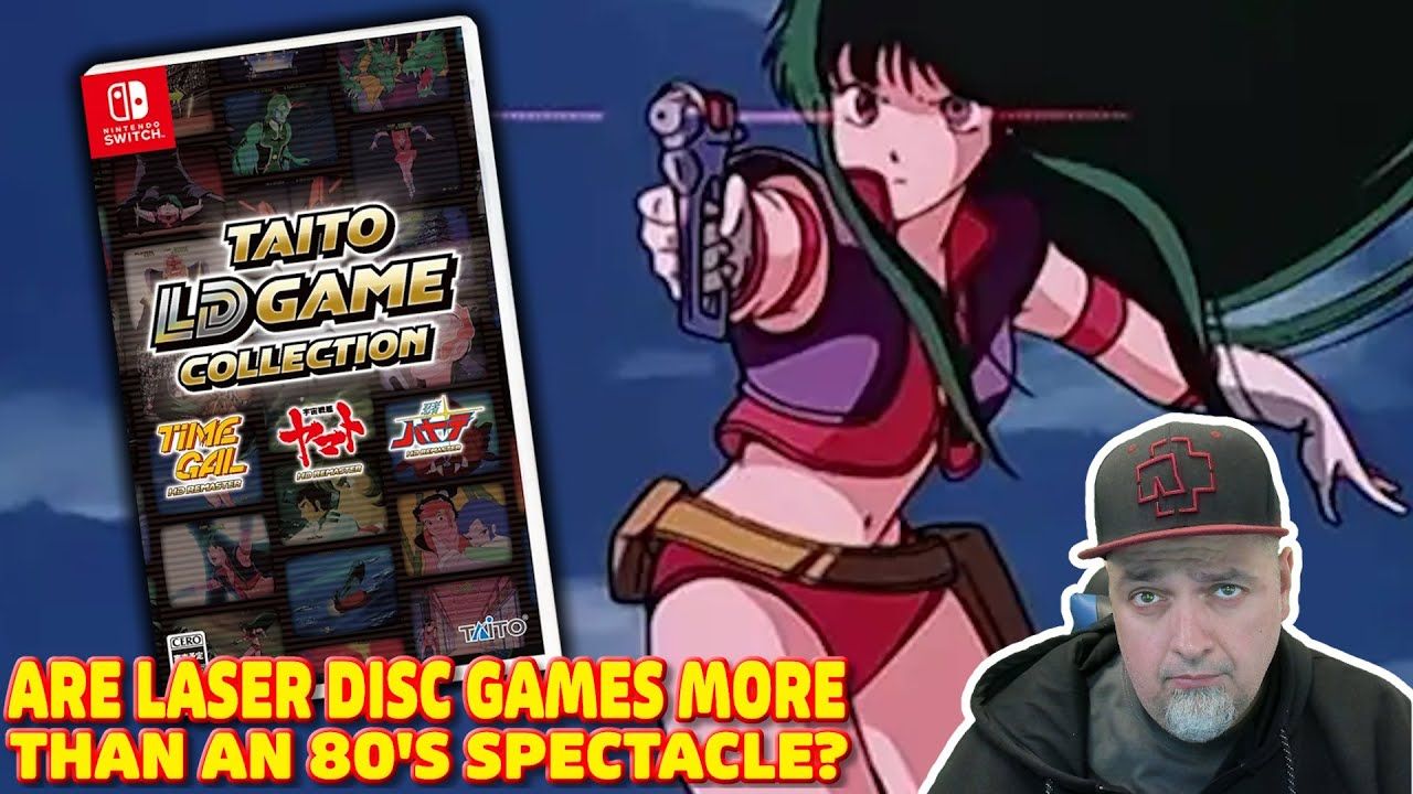 Are LaserDisc Games From The 80’s Worth Playing Now? Taito LD Game Collection Just Announced!