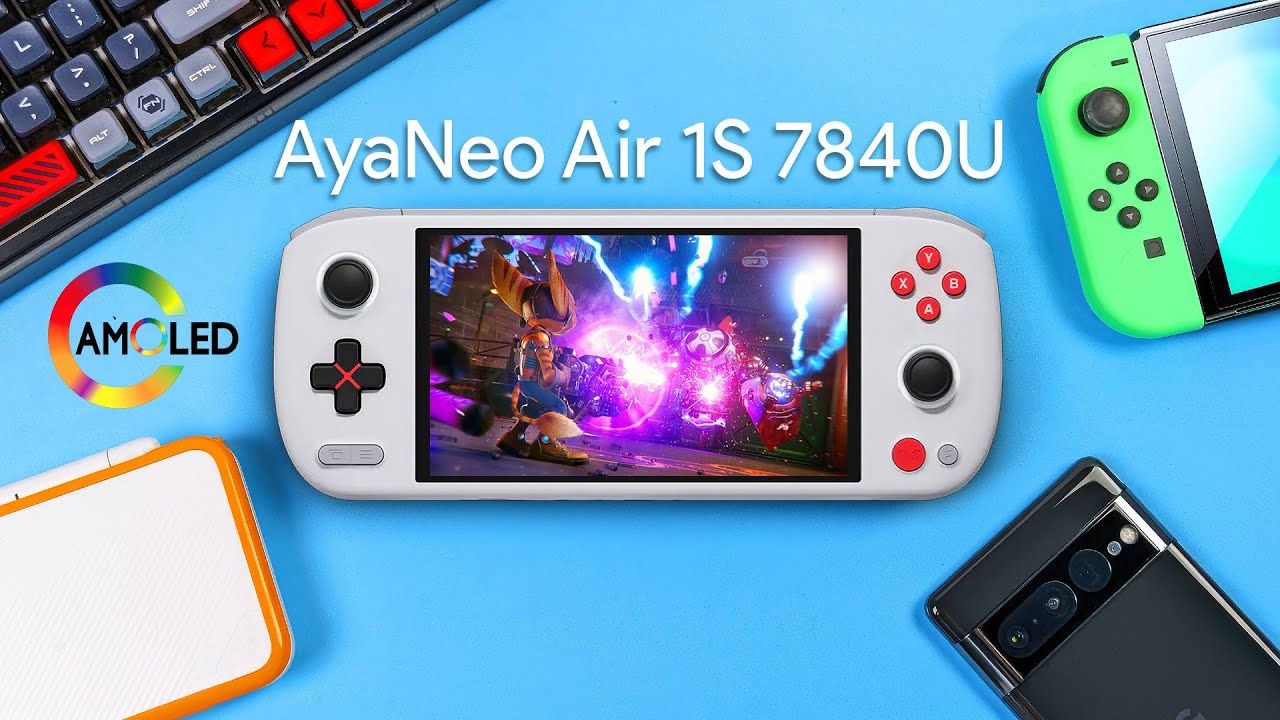 AyaNeo Air 1S First Look, This New AMOLED RDNA3 Handheld Fits In Your Pocket!