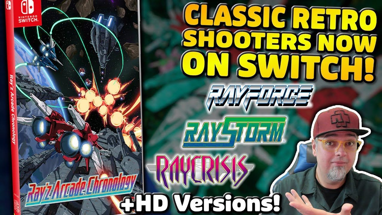 Classic Arcade Shooters RayCrisis, RayForce & RayStorm RETURN To The Nintendo Switch!