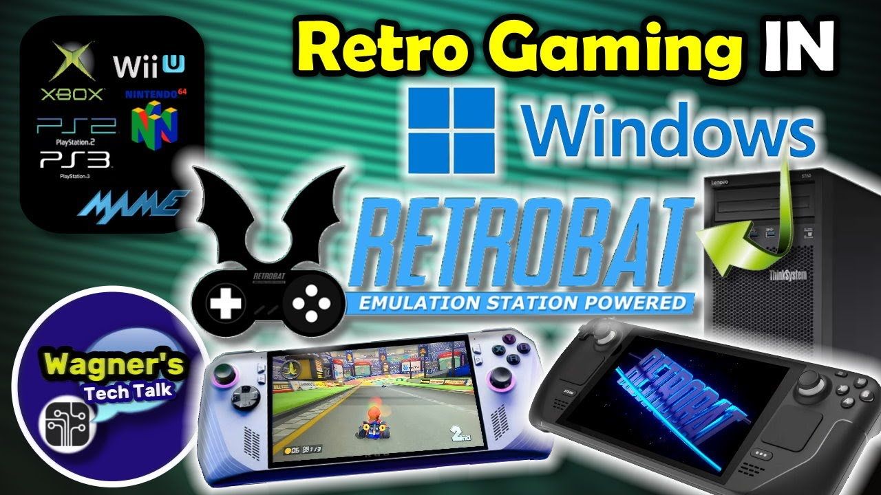 RetroBat Setup: Retro Games on any Windows PC, ROG Ally or Steam Deck!