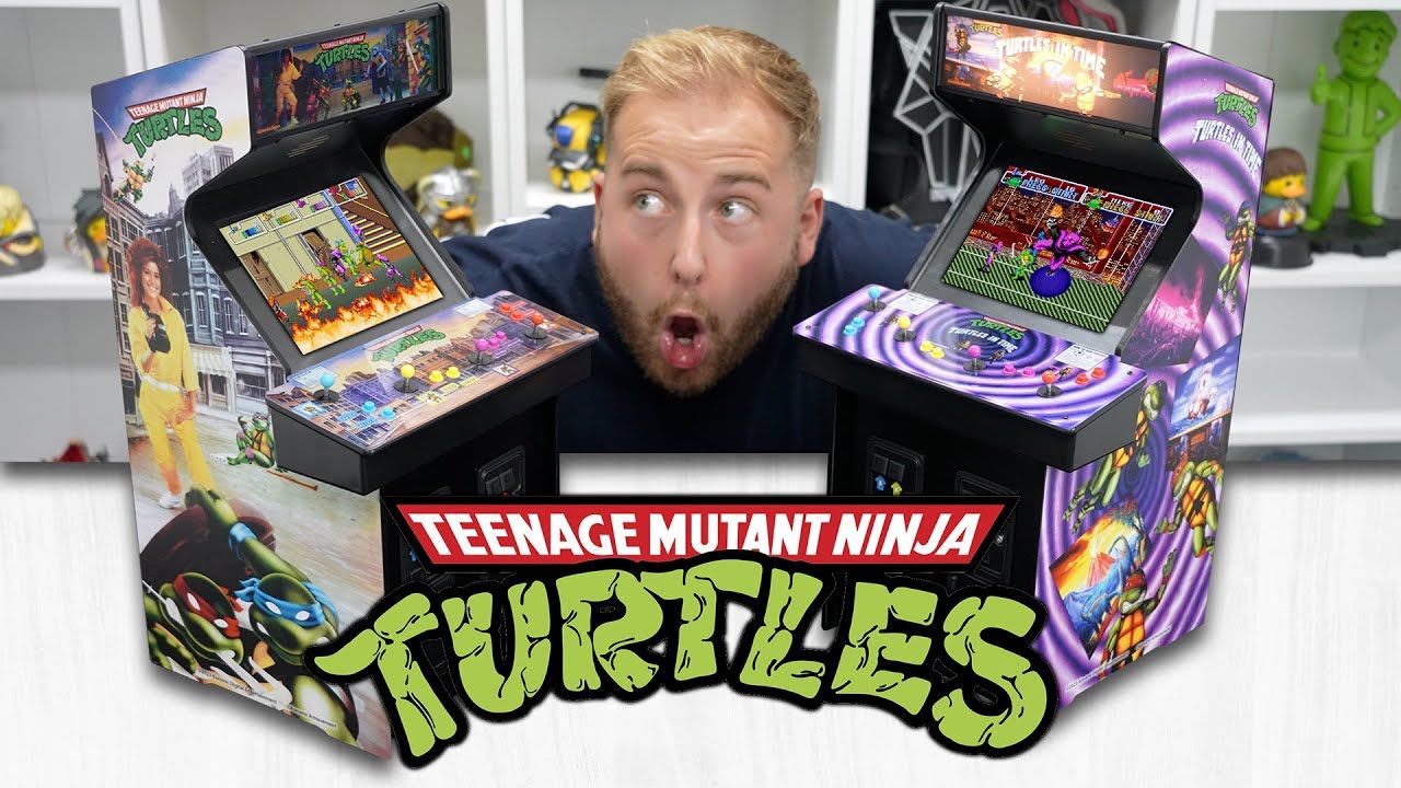 TMNT Quarter Scale Arcade Machines – EXCLUSIVE Hands On