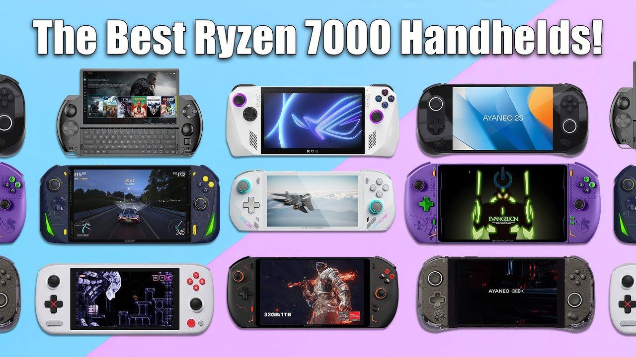 The Best AMD Ryzen 7000 Handhelds So Far! On The Edge Of Hand-Held Greatness