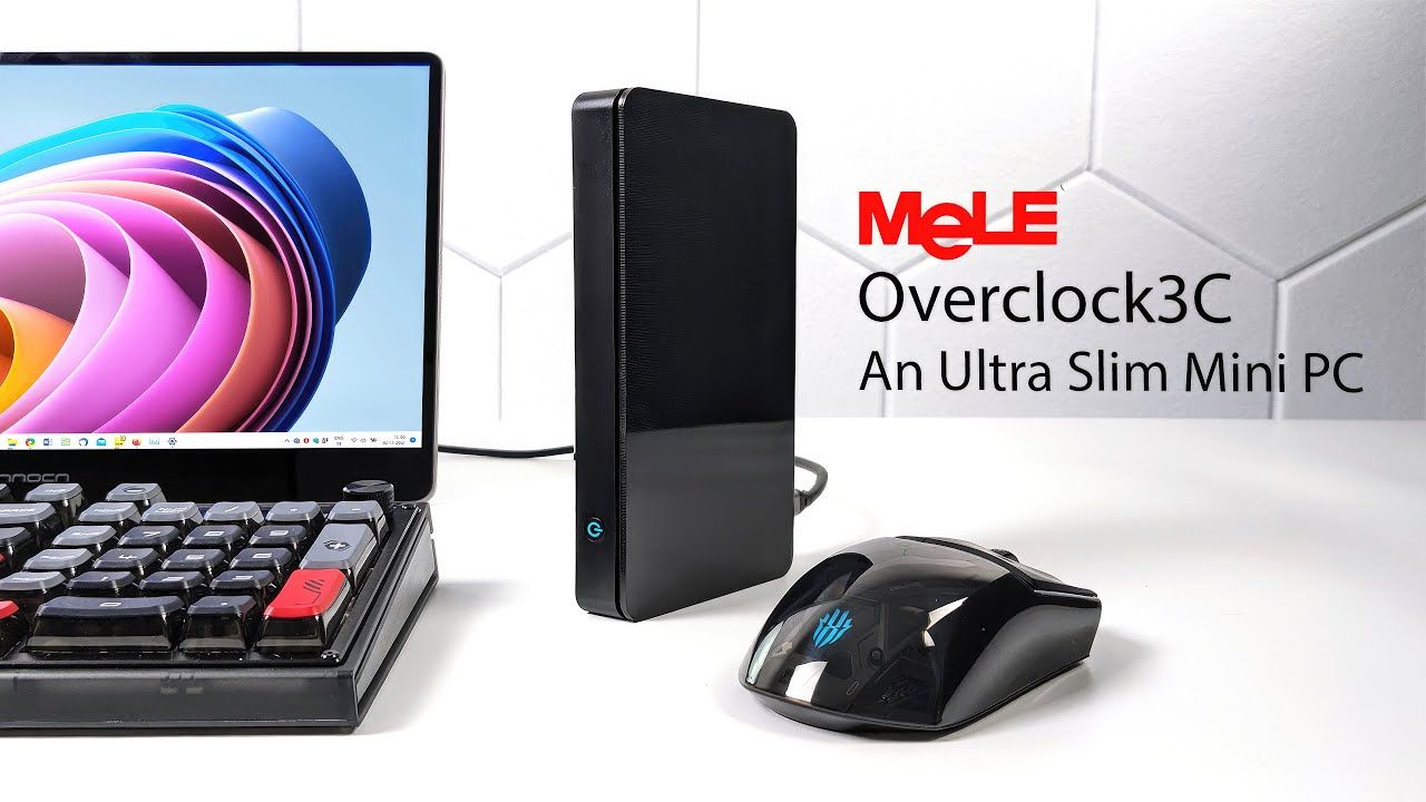 The MeLe Overclock 3C Is All New An Ultra Slim 4K Mini PC! First-Look