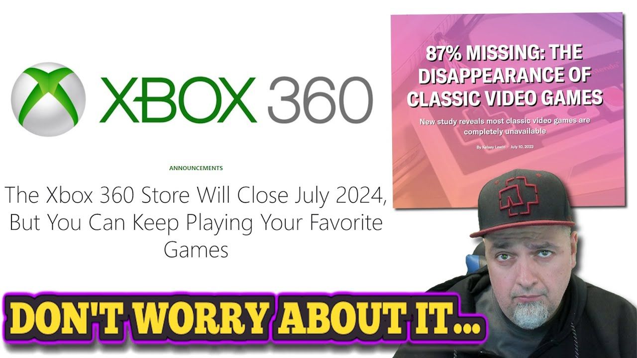 Have No FEAR PIRACY Is Here! Xbox 360 Shutting Down & RETRO Games Critically Endangered!