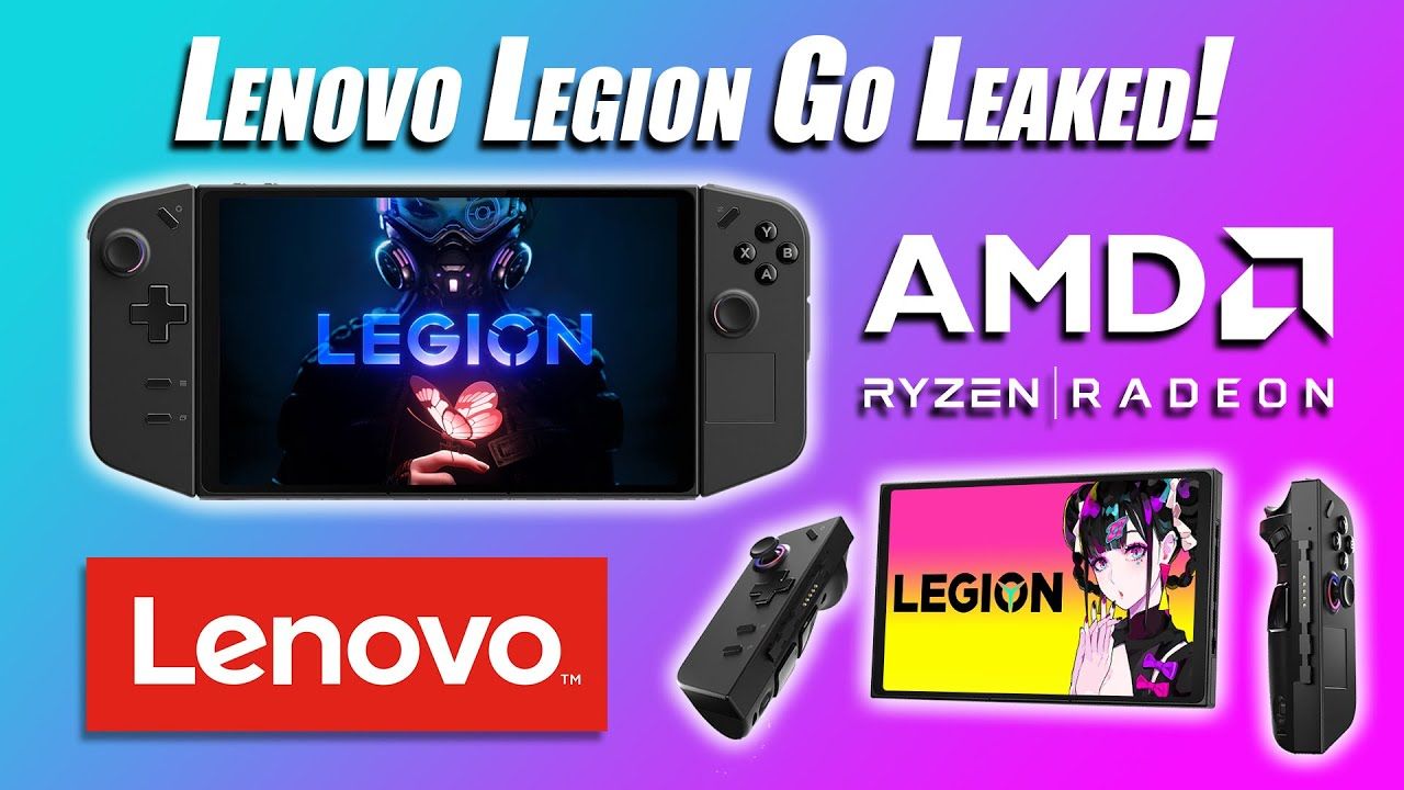 Lenovo Legion GO Handheld Gaming PC leak! On The Edge Of Steam Deck & Switch