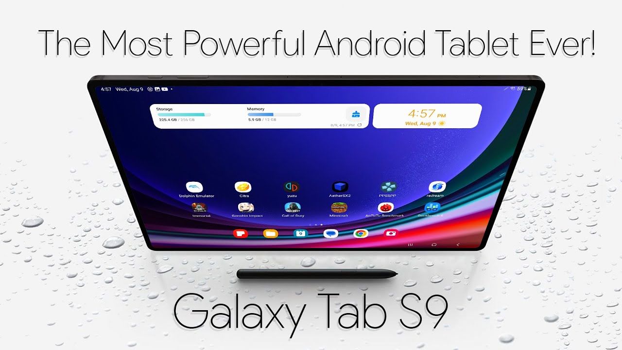 The All-New Galaxy Tab S9 Is The Most Powerful Android Tablet Ever! Hands-On