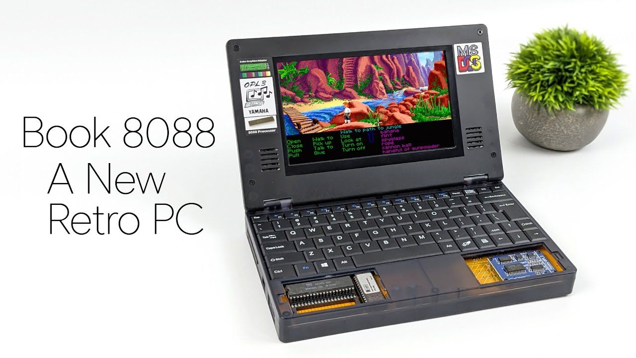 The Book 8088 Is A New Retro PC You Can Buy On AliExpress And Its Awesome!