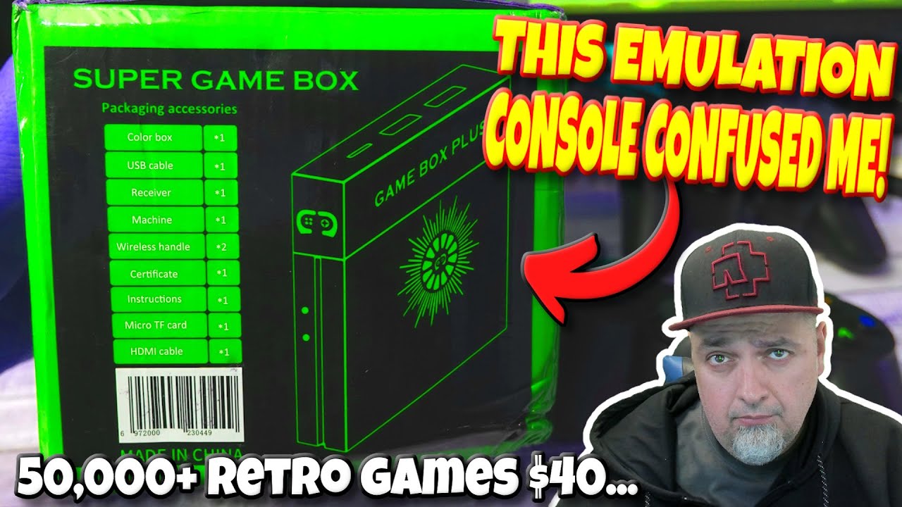 This Emulation Console DECEIVED ME! Over 50K RETRO Games For Under $40?!