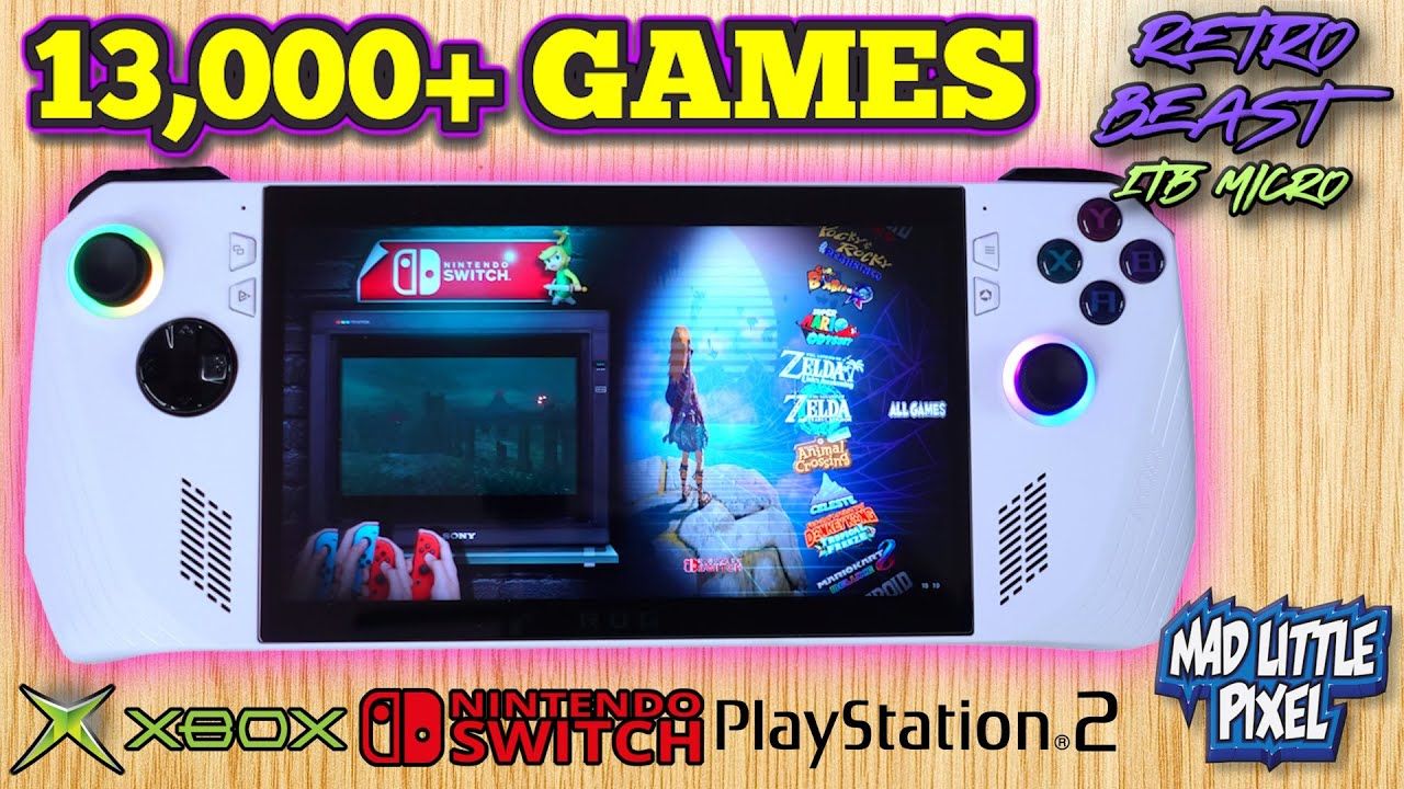 This Micro SD Card Has OVER 13,000 Games! Switch, PlayStation, Xbox, Arcade & MORE!