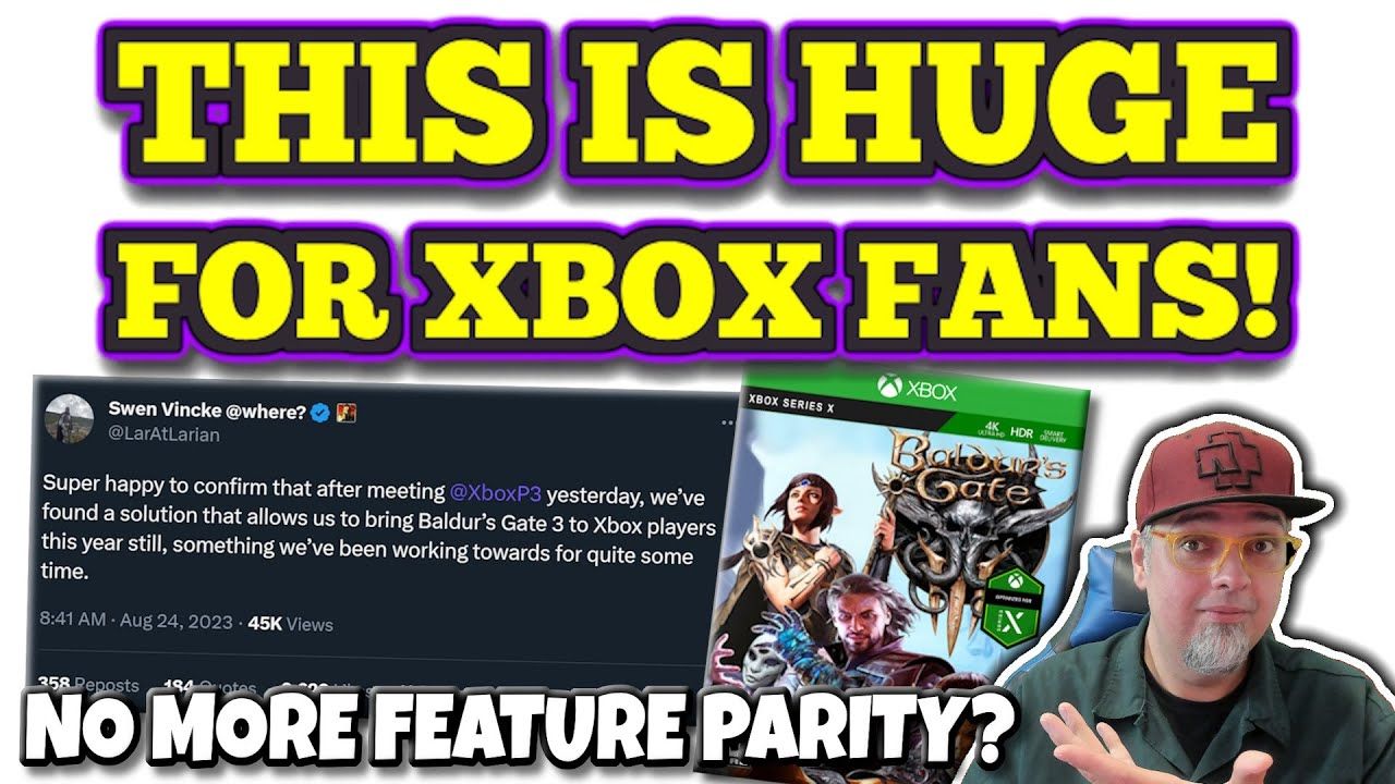 This is HUGE For Xbox Fans! No More FEATURE PARITY?! Baldur’s Gate 3 Launching Soon On Series S & X!