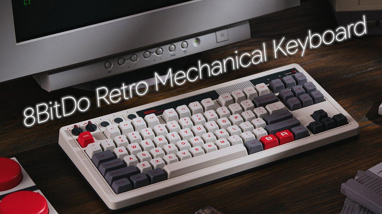 8BitDo Retro Mechanical Keyboard Hands On, You Need This In Your Life