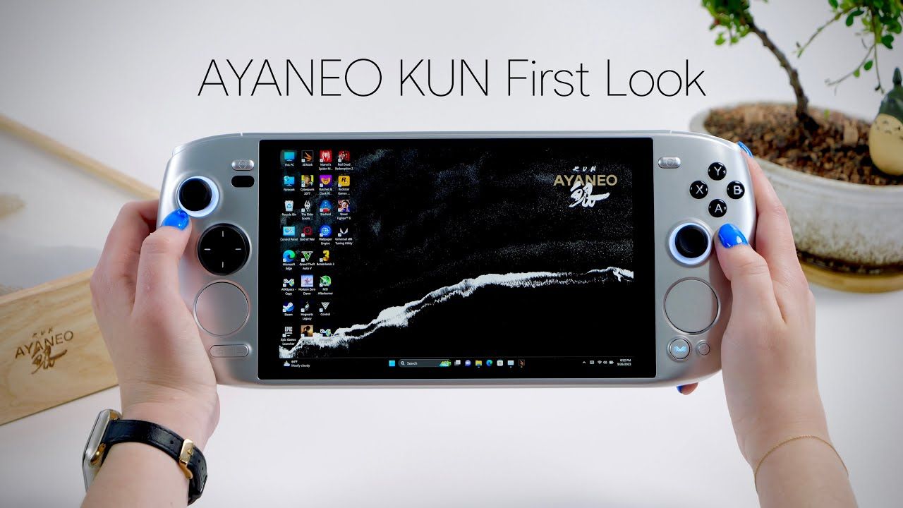 AYANEO KUN Hands-On! On The Edge Of What’s Possible For A Handheld! Their Best Yet!