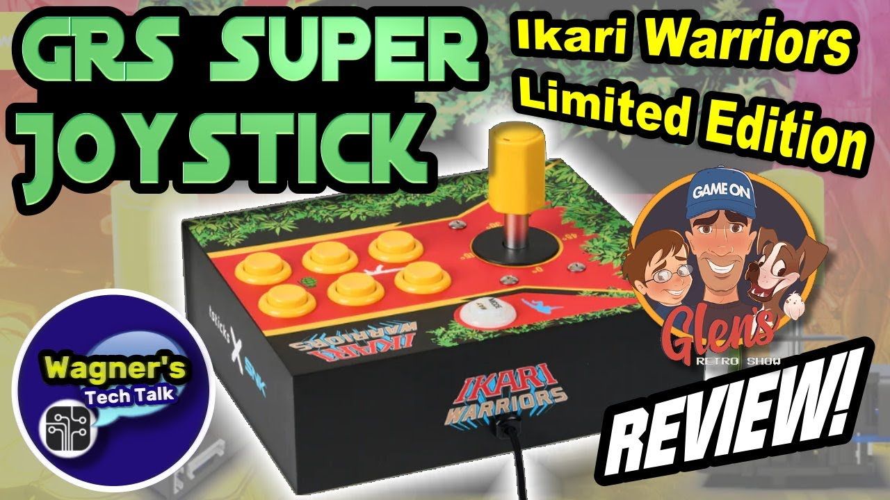 GRS Super Joystick: Ikari Warriors Limited Edition – Setup and REVIEW!