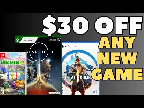 Get $30 Off ANY NEW GAME + Plus More Deals