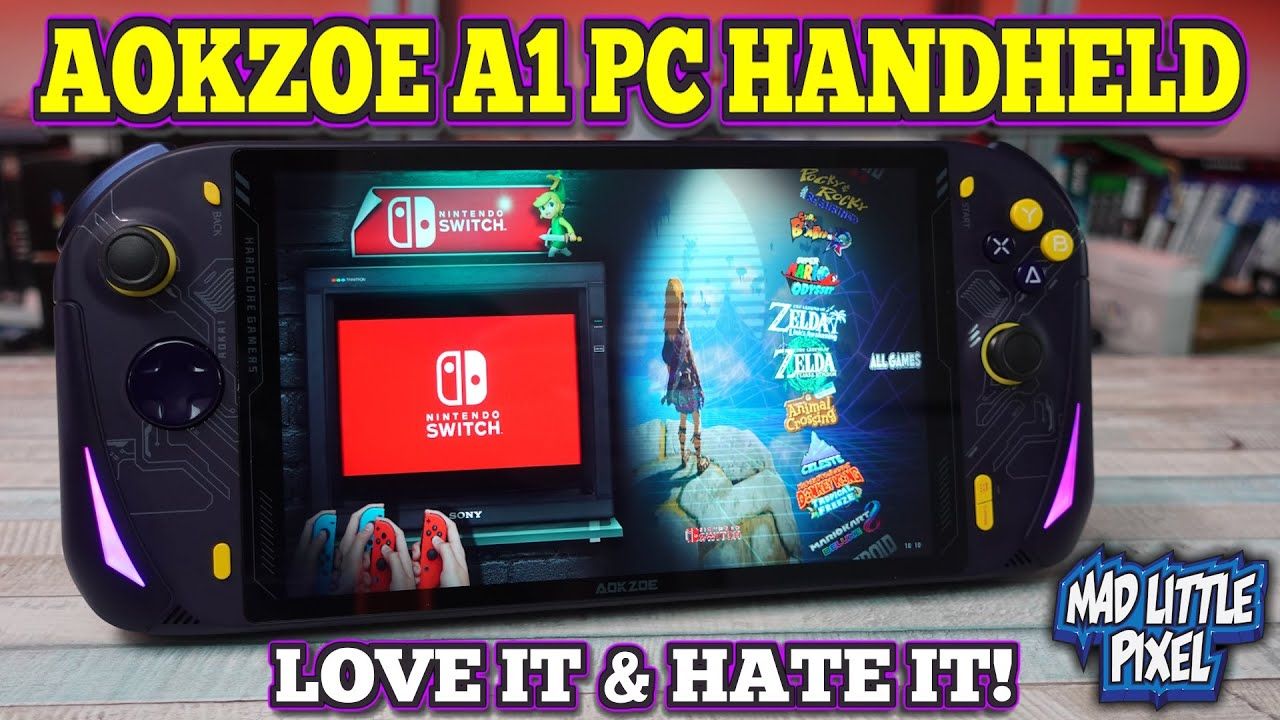 I LOVE & HATE This NEW Gaming PC Handheld! The AOKZOE A1 Is Almost GREAT!