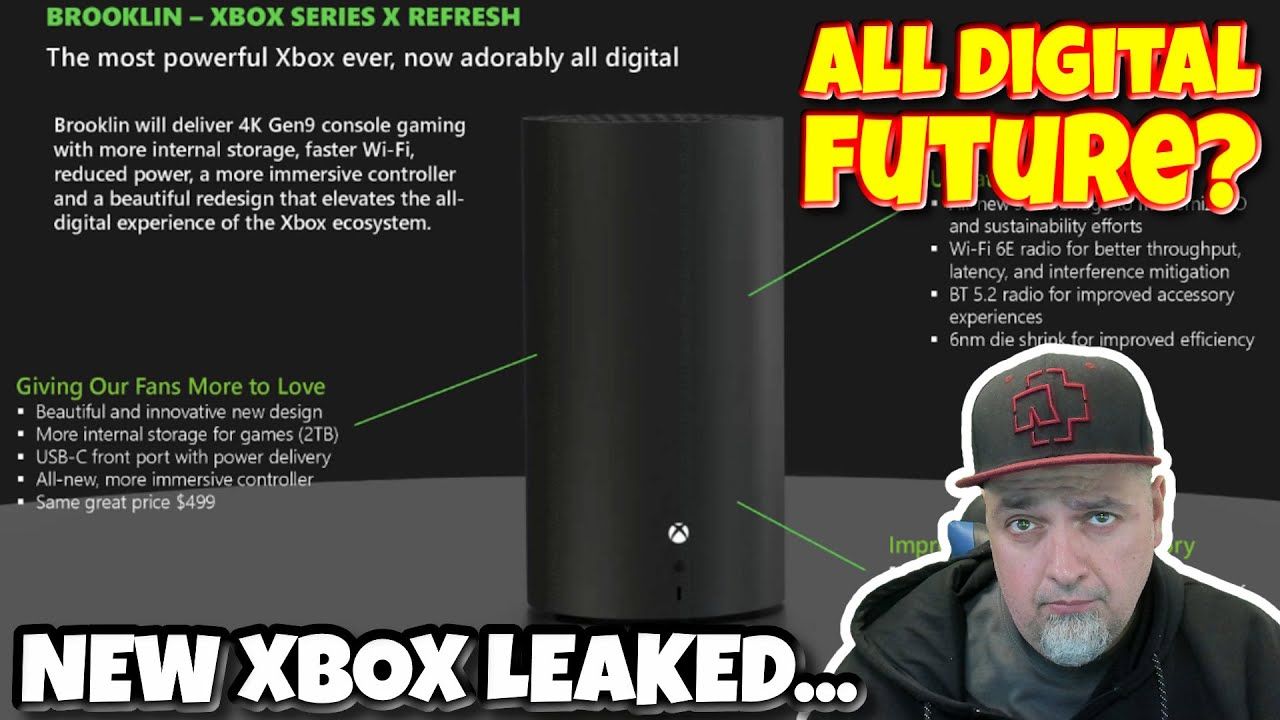 NEW Xbox Consoles Have Leaked! Doesn’t Look Good For Future Of Physical Games!