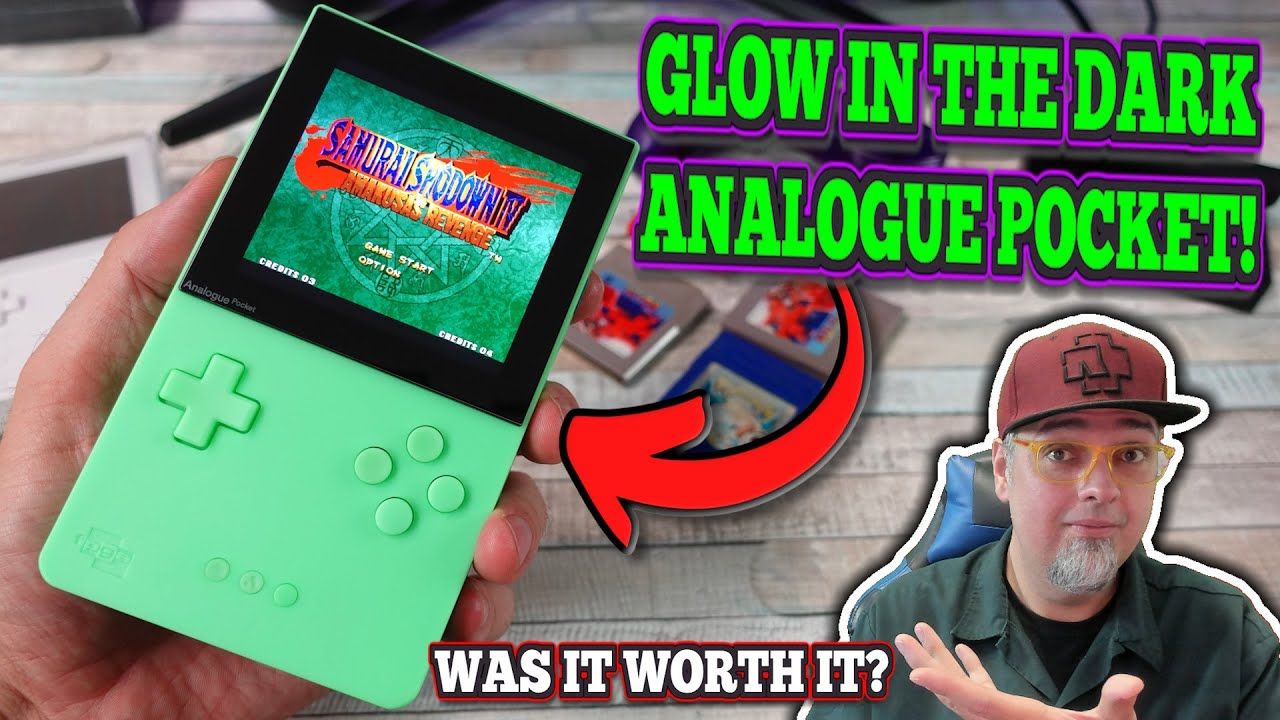 Was It Worth It? Glow In The Dark Analogue Pocket! My FAVORITE Retro Emulation Handheld!
