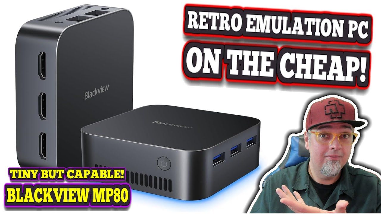 Will This CHEAP Mini PC Be Good For RETRO Game Emulation? Blackview MP80 TEST!