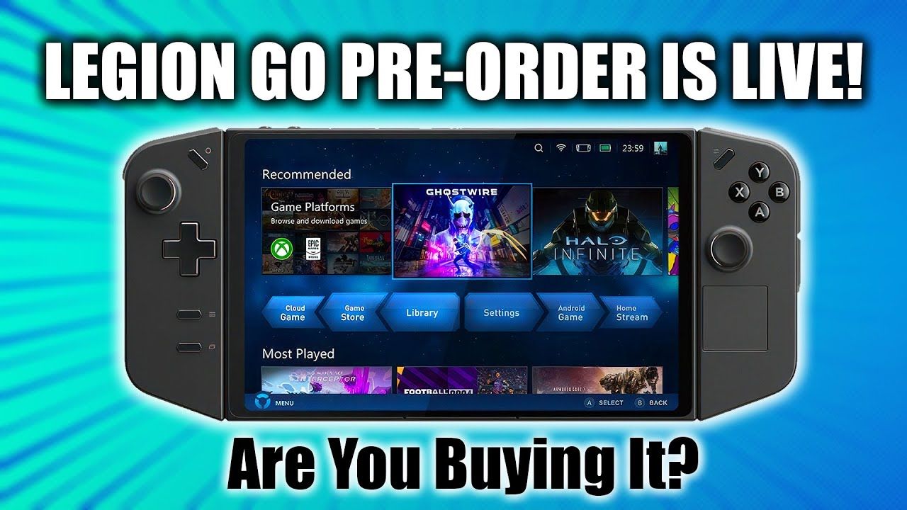 LEGION GO Pre Order Is Live! Are You Going To Buy It?