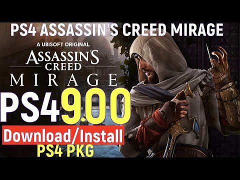 (PS4 9.00 Hen) Assassin’s Creed Mirage + Download/Install + Game & Update + Links