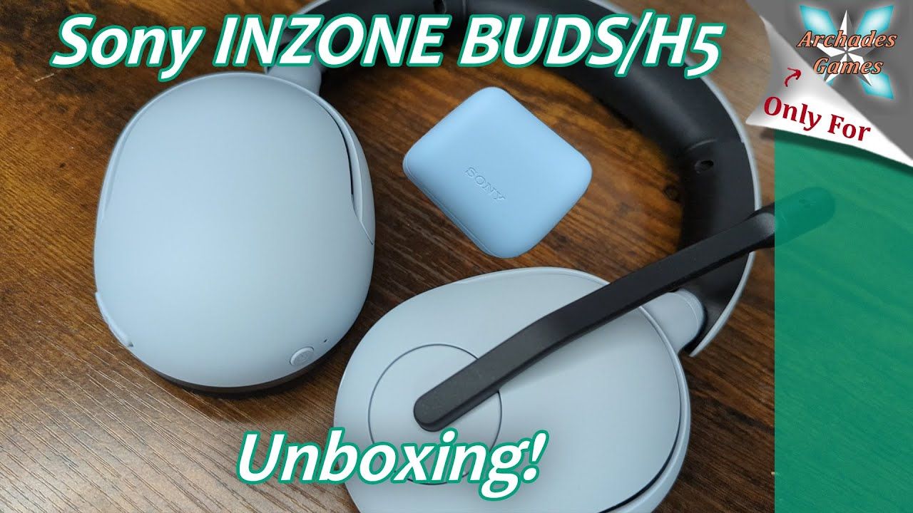 Sony INZONE BUDS And H5 Unboxing – Sleek Looking Gear Perfect For PS5!