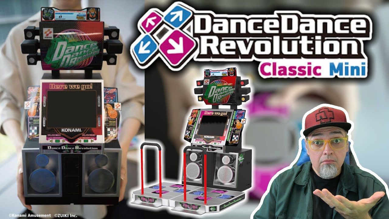 THIS IS BADASS! Dance Dance Revolution Classic Mini Edition Announced! NEW Plug & Play Console!