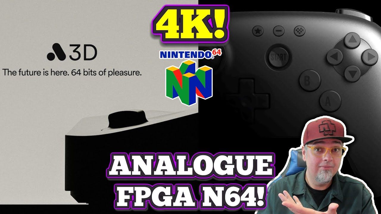 THIS IS NUTS! Analogue Is Making A 4K FPGA N64 Console! The 3D Coming In 2024!