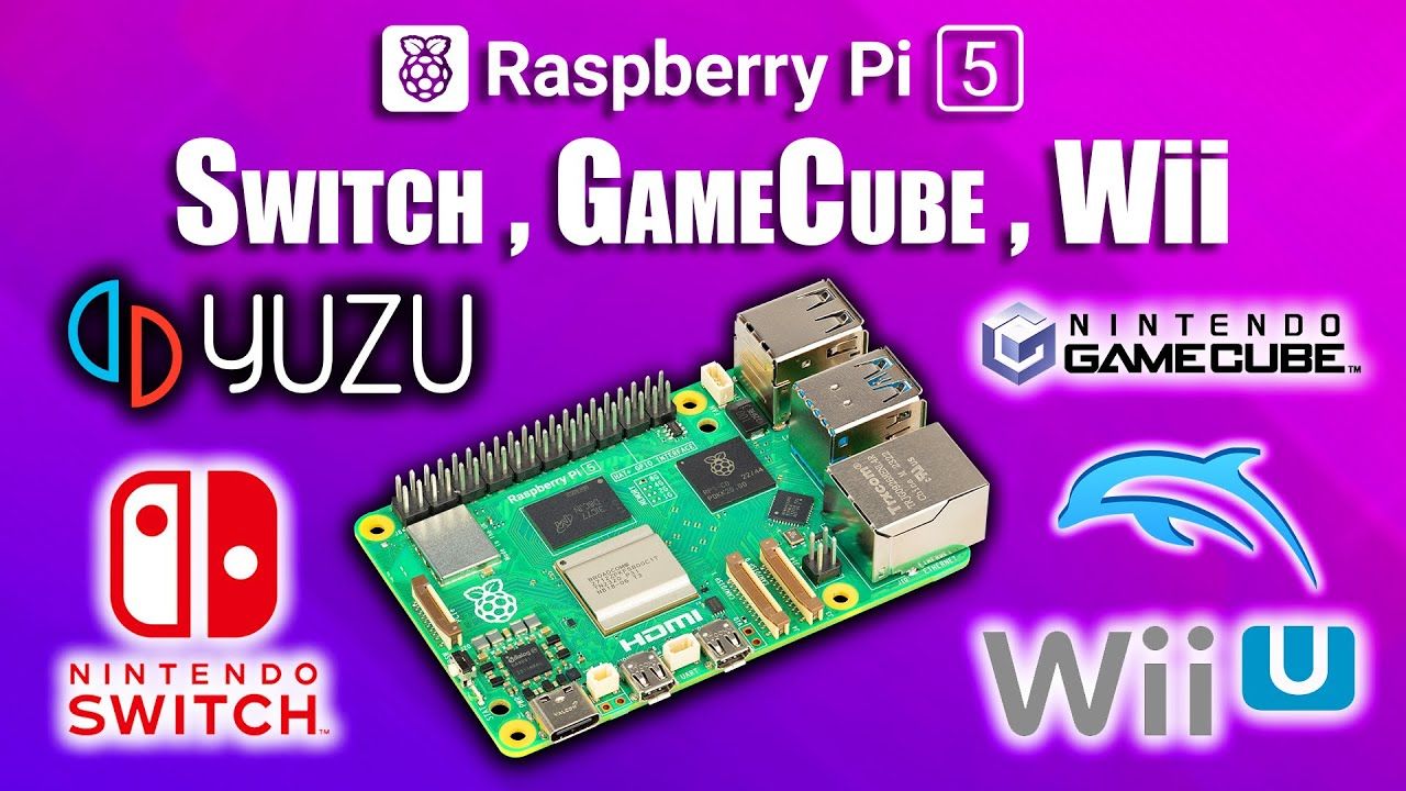 The Raspberry Pi 5 Runs Switch, Gamecube & Wii Games! YUZU & Dophin On The Pi5