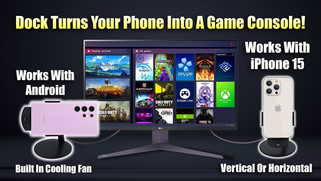 This Can Turn Your Phone Into A Game Console, Desktop PC! iPhone 15 & Android