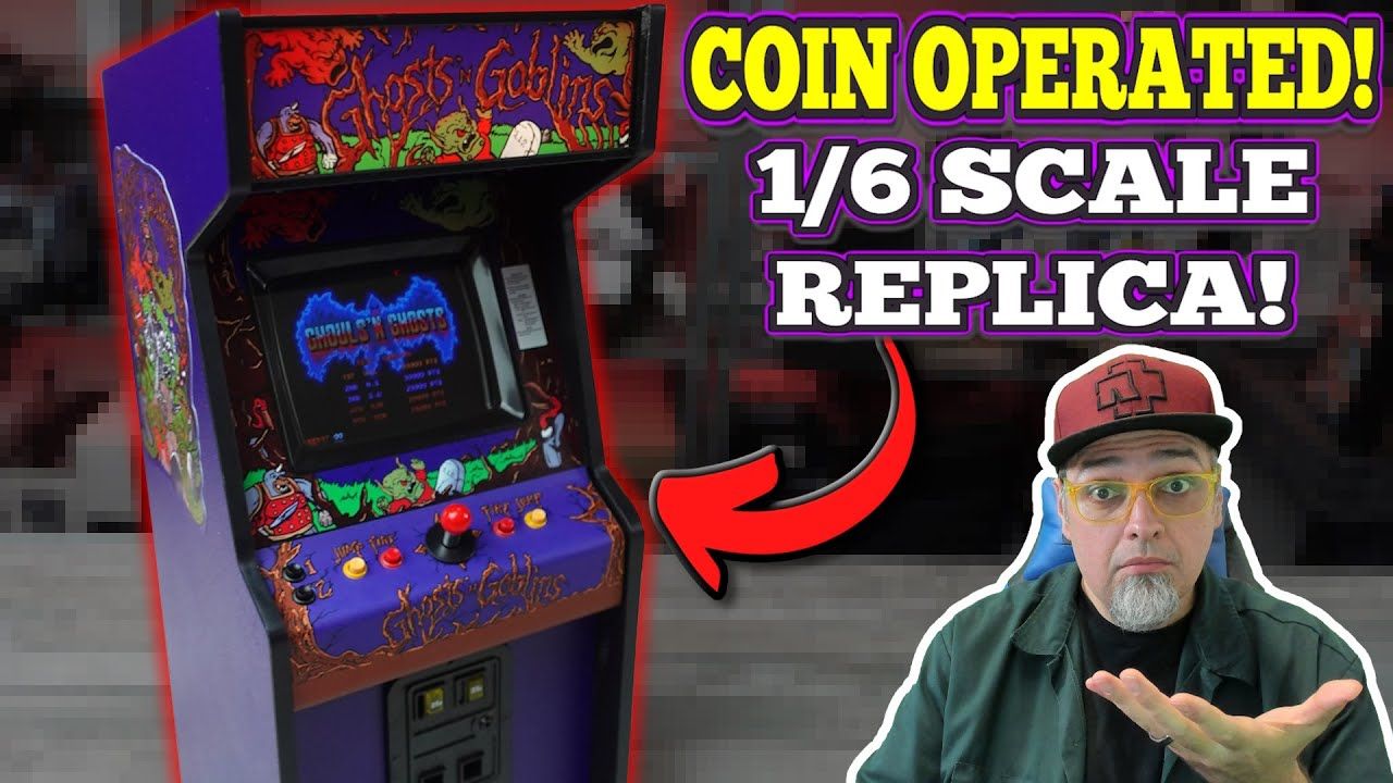 This Replica Ghosts’N Goblins Arcade Machine Is COIN Operated!