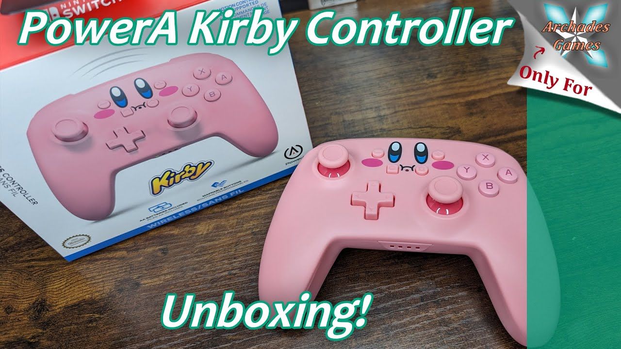 Unboxing PowerA’s New Kirby Controller For Switch!