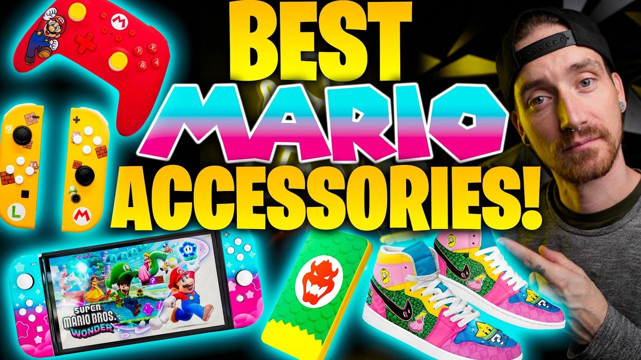 YOU NEED THESE! The Best Mario Wonder Accessories For The Nintendo Switch