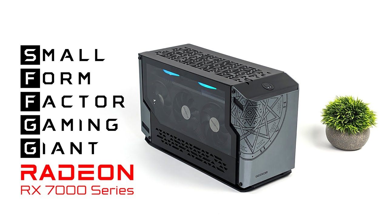 A Small Foot Print Gaming Giant, This i9 7800XT Tiny Foot Print Mini PC Is FAST