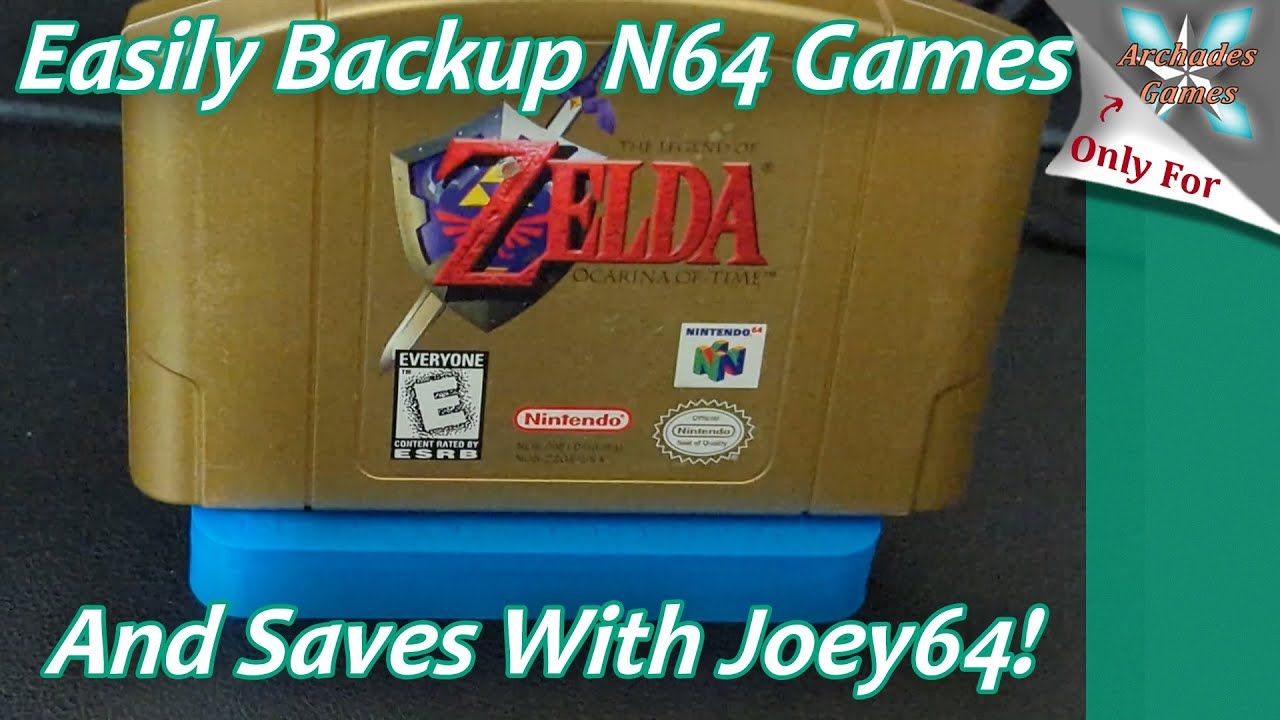 Backup N64 Games And Saves In Less Than 5 Minutes With The BennVenn Joey 64!