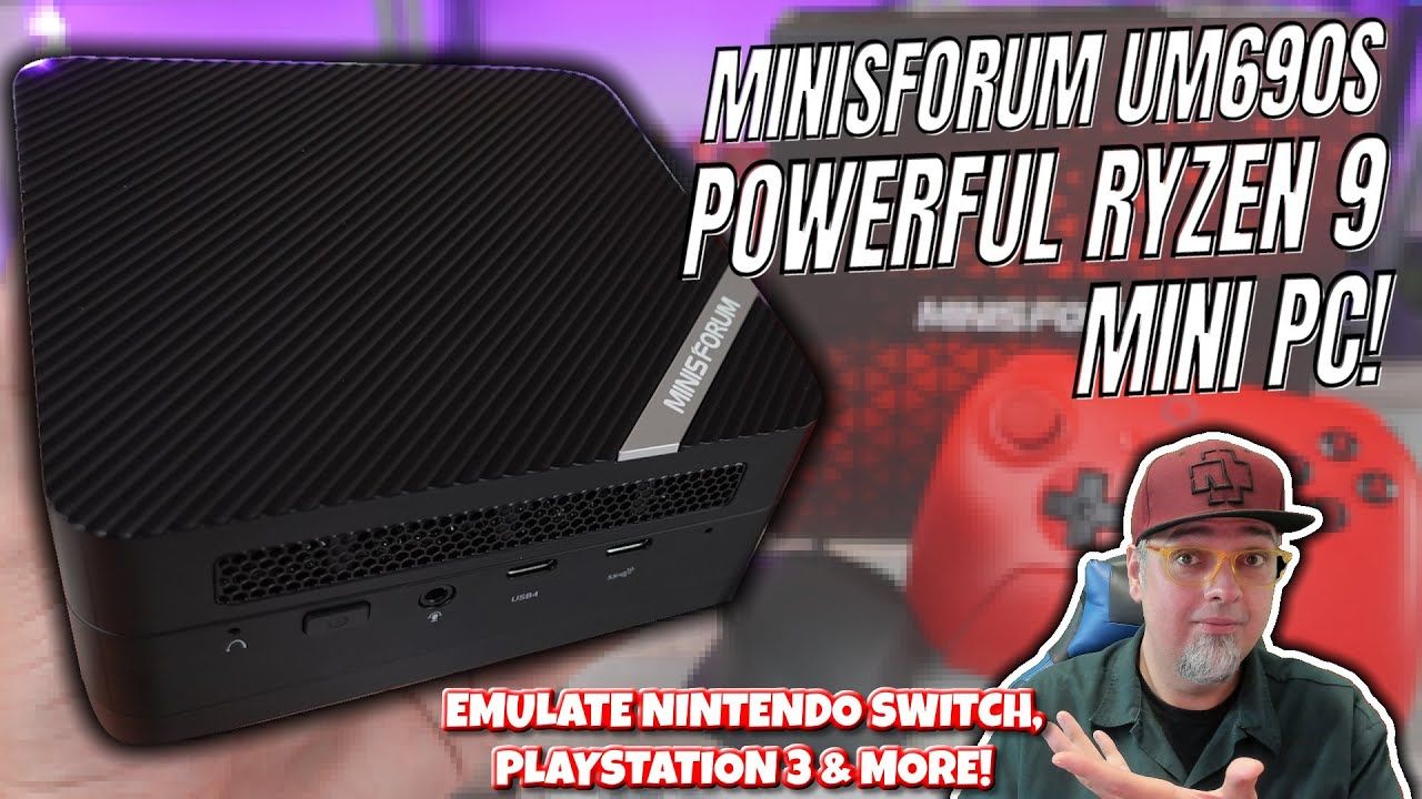 Emulate Nintendo Switch, PS3 & More EASILY With The Minisforum UM690S Mini PC!