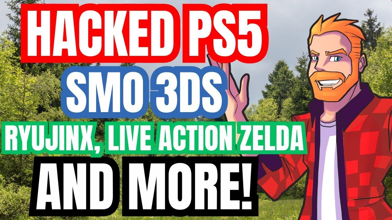 Hacked PS5 Running Game Backups Super Mario Odyssey 3DS and more