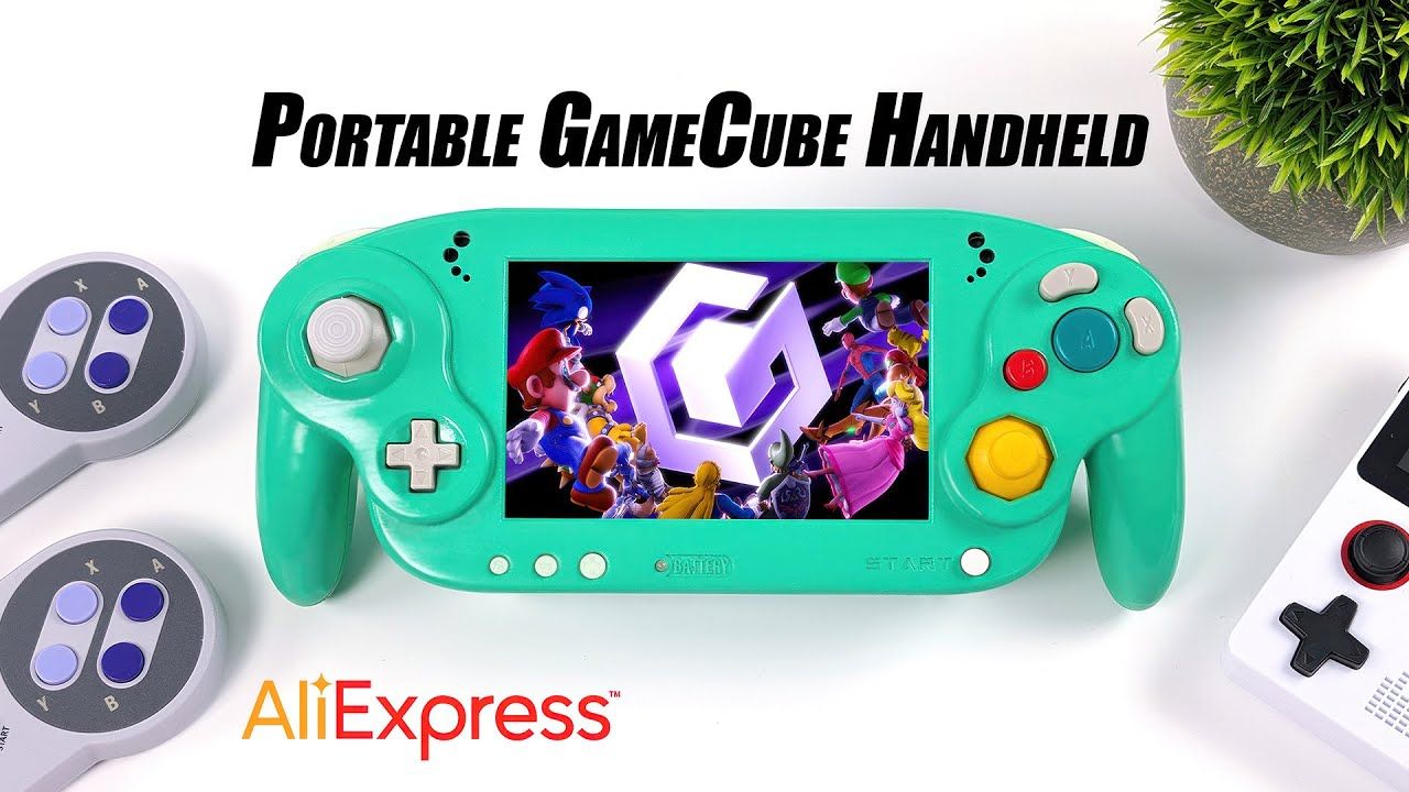 I Bought a PORTABLE GAMECUBE Handheld from Aliexpress!