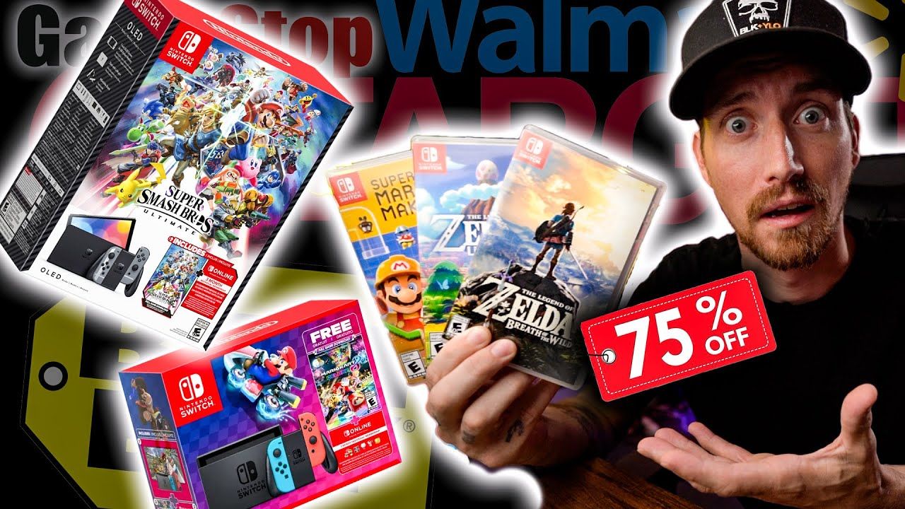 Nintendo Black Friday Deals Are Live And The Discounts Are HUGE!