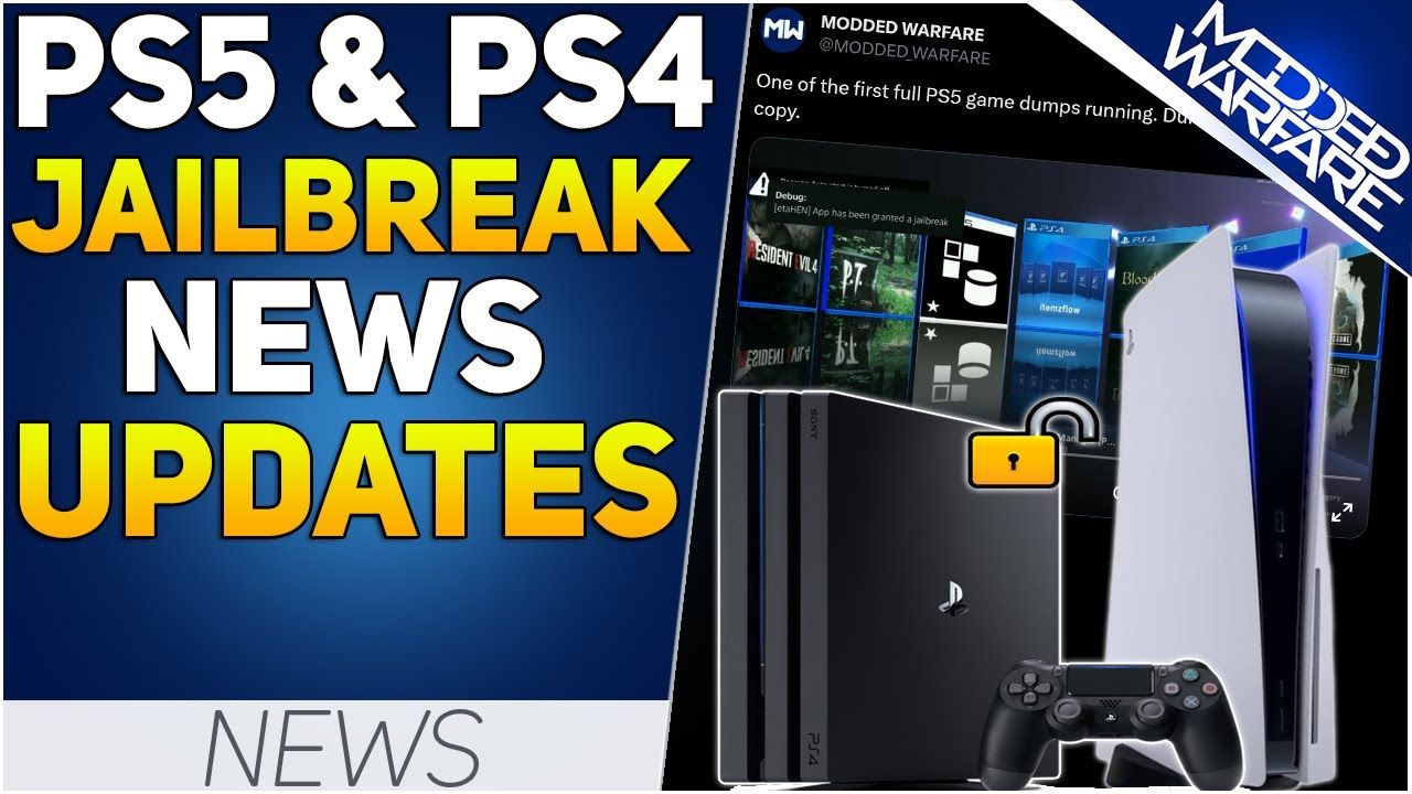 PS4/PS5 Jailbreak News: PS5 Game Dumps, 7.61 FTP Server, PS4 Unlimited Game Share, Homebrew and More