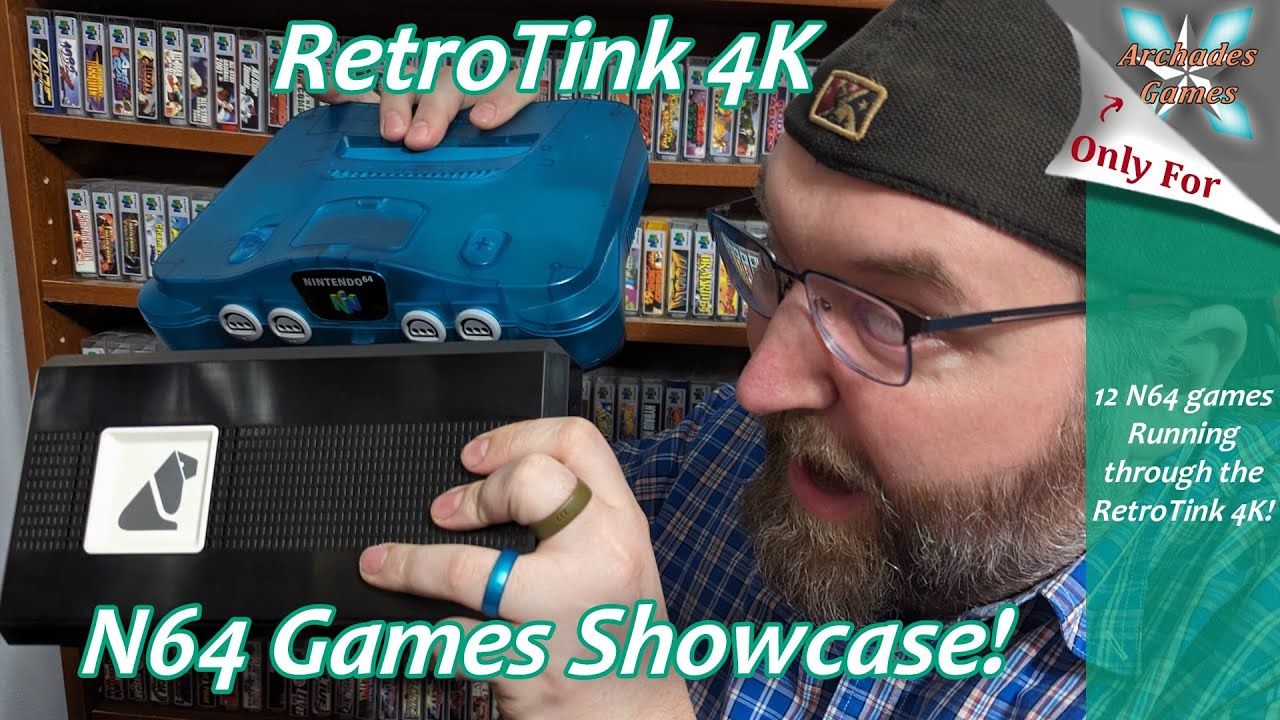 RetroTink 4K N64 Games Showcase – Sharp Pixels Or CRT Emulation?!