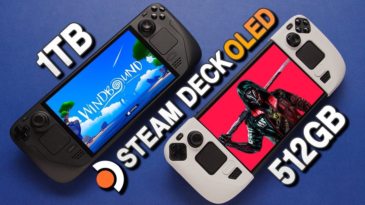 Steam Deck OLED Deep Dive – 1TB vs. 512GB (Anti-Glare / Glossy Screen)